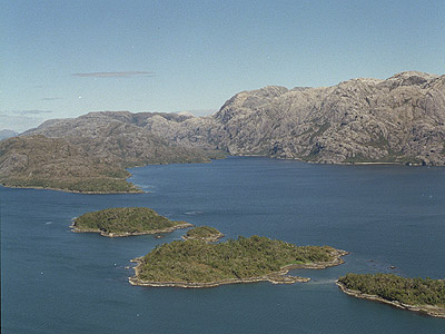 Almost the whole southern coast of Chile is protected in either National Parks or Reserves