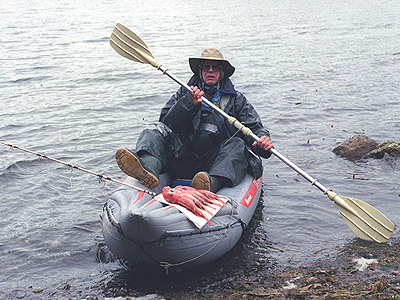 Kayaking for red snapper ...